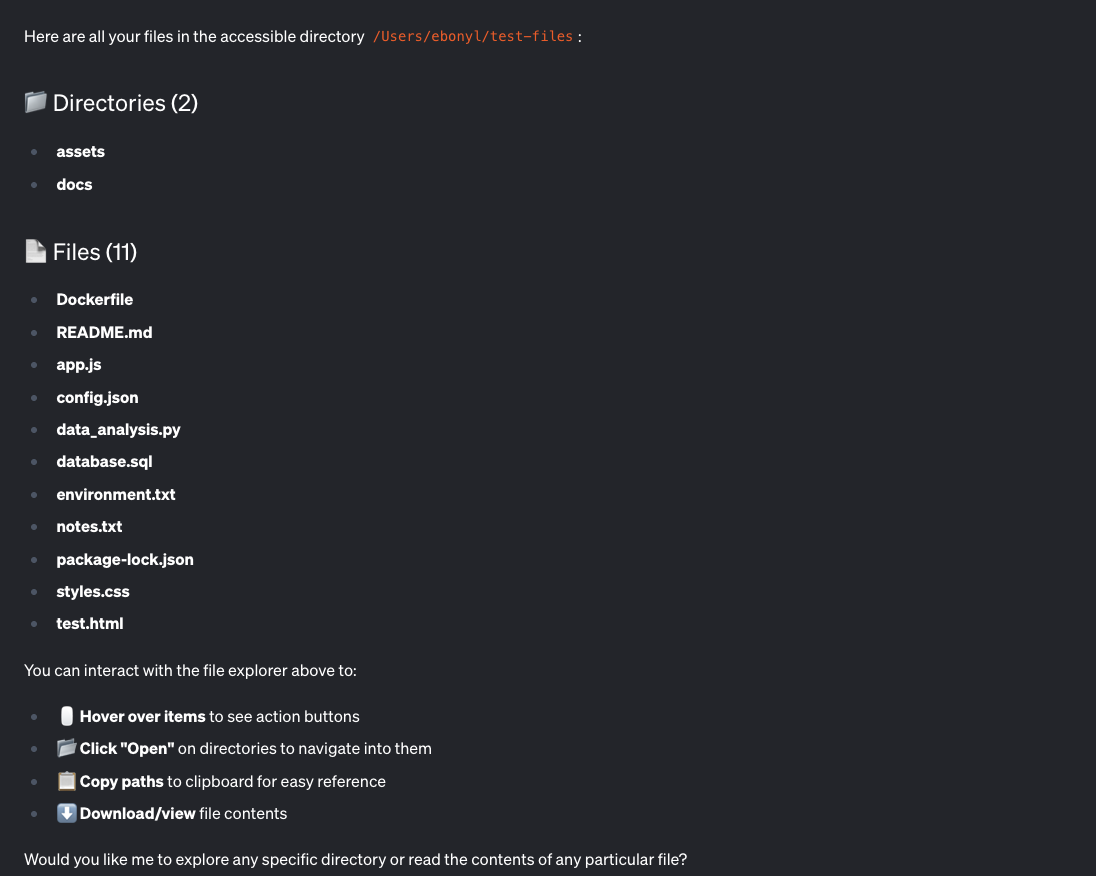 before MCP-UI
